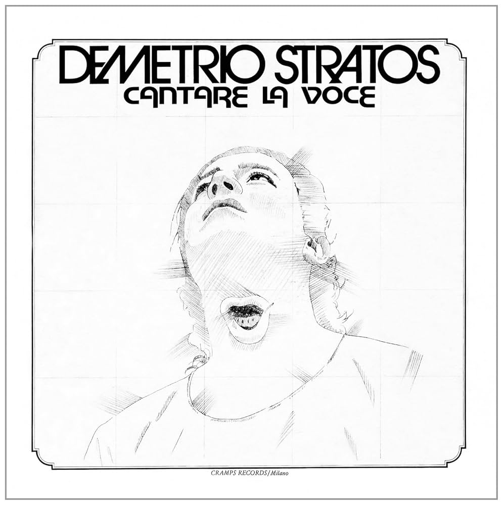 STRATOS DEMETRIO - Cantare la Voce (180gr gatefold limited numbered ed. white vinyl)